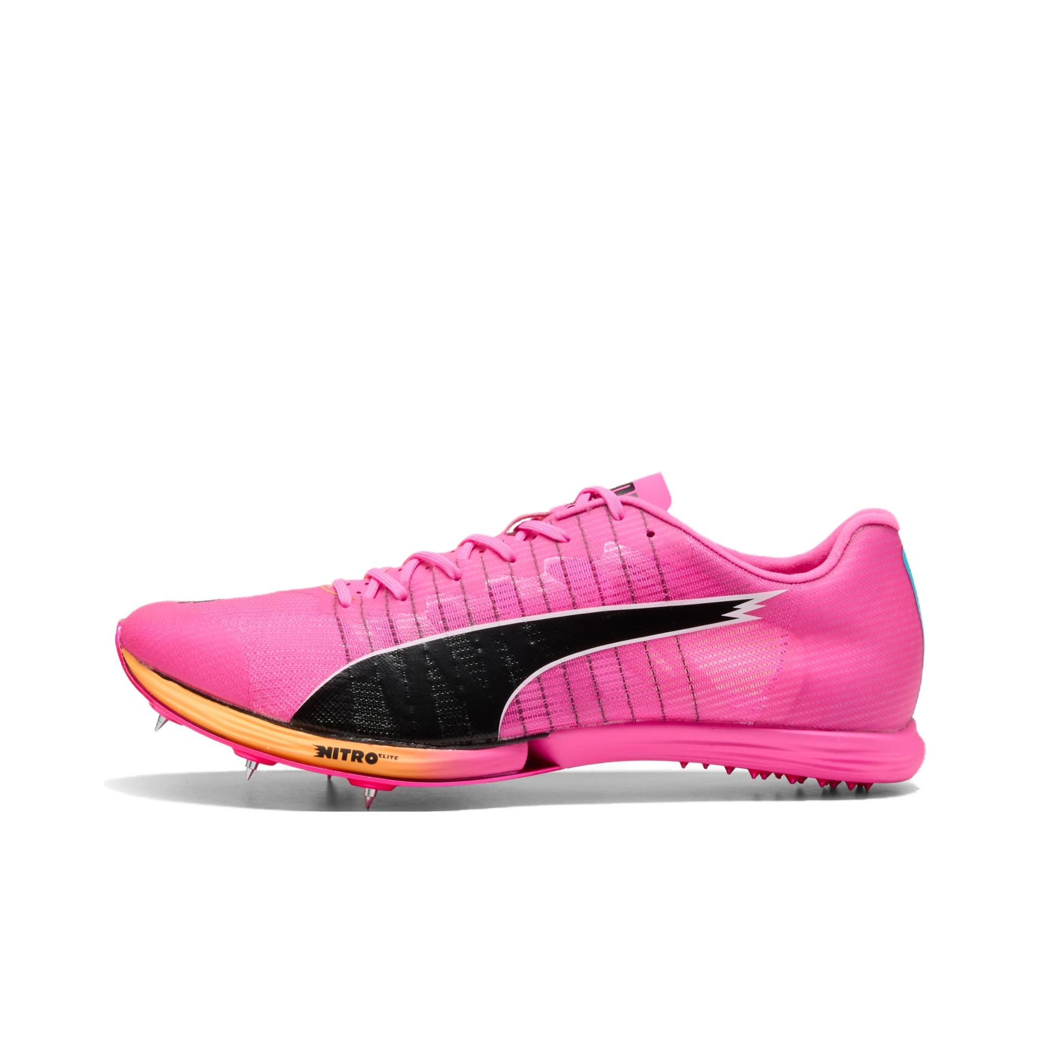 Men Shoes Puma - 푸마 에보스피드 남성용 핑크 오렌지색 러닝화