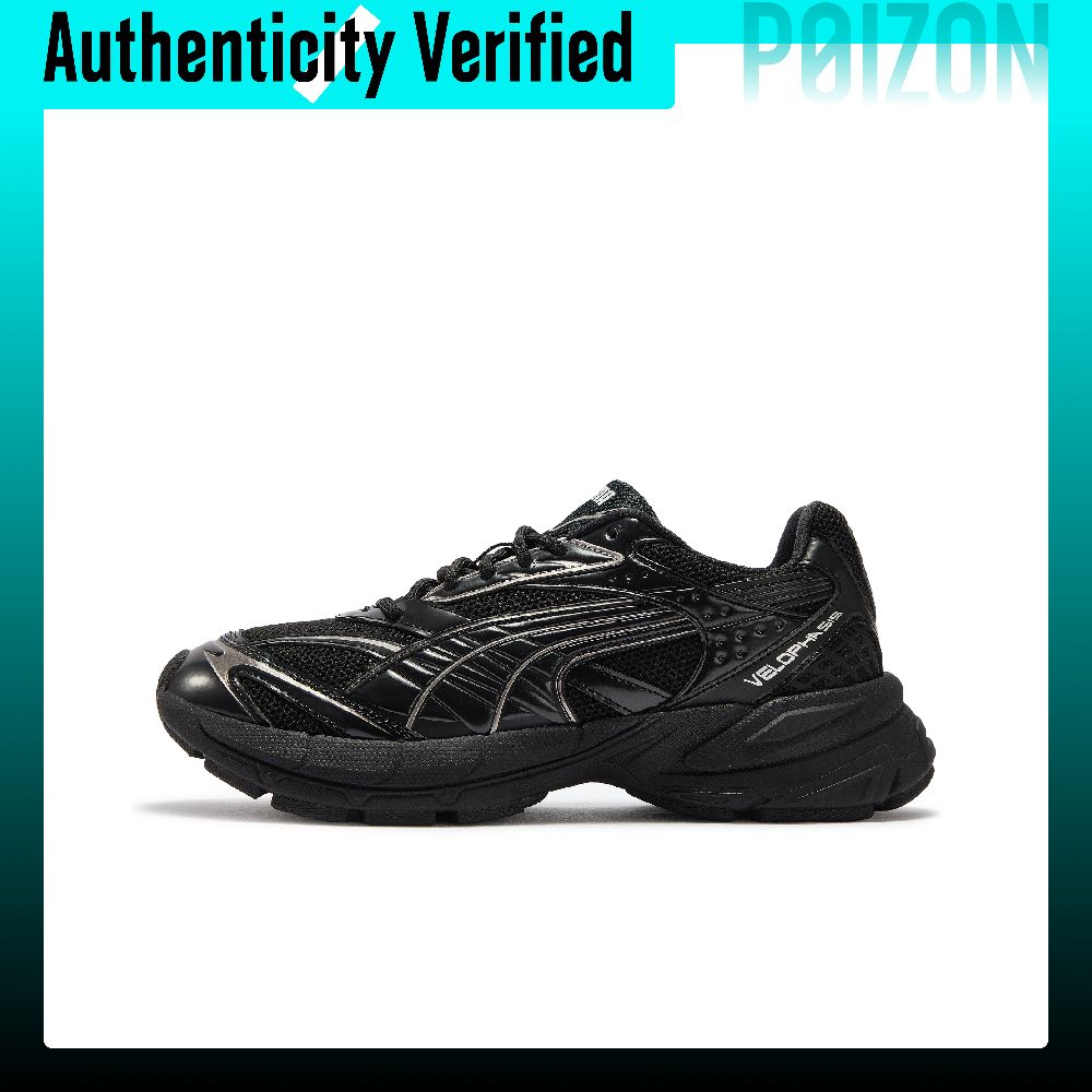 Men Shoes Puma - 푸마 벨로파시스 러닝화, 남녀공용, 로우탑, 블랙,