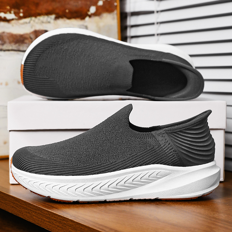 Men'S Shoes With Wide Toe Box - 남성용 슬립온 베어풋 슈즈 플러스 사이즈