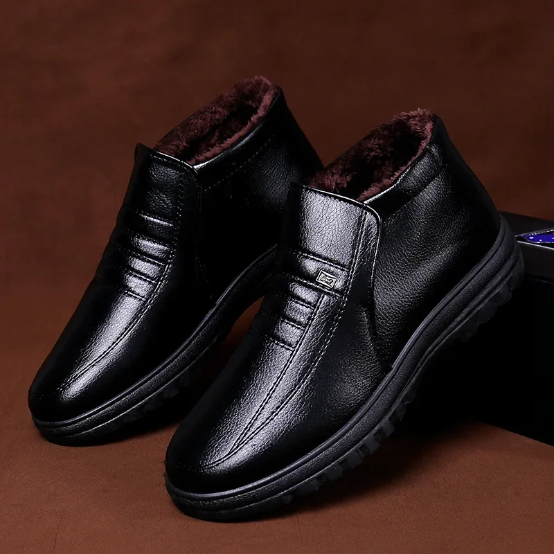 플러스 사이즈 남성용 따뜻한 코튼 신발, 슬립온 남성용 - Men'S Shoes Temu 리뷰 및 가격