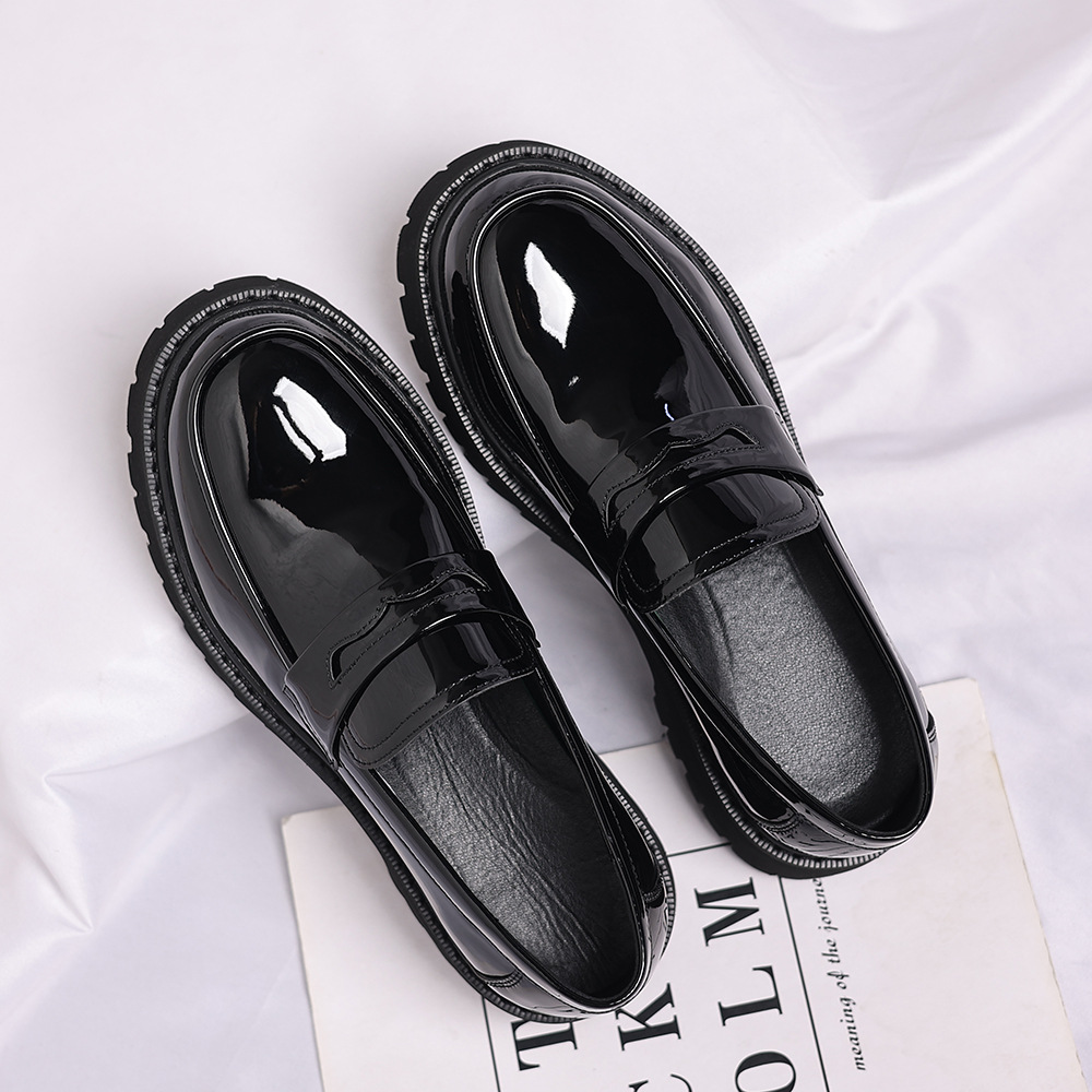 새로운 남성 로퍼 슬립온 PU 가죽 캐주얼 신발 영국  - Men'S Shoes Temu 리뷰 및 가격