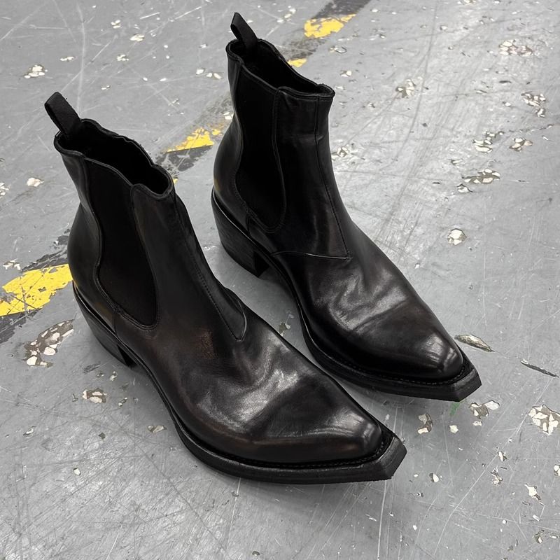 고품질 남성용 디자이너 하이탑 키높이 포인티드 토드 첼 - Men'S Shoes Temu 리뷰 및 가격